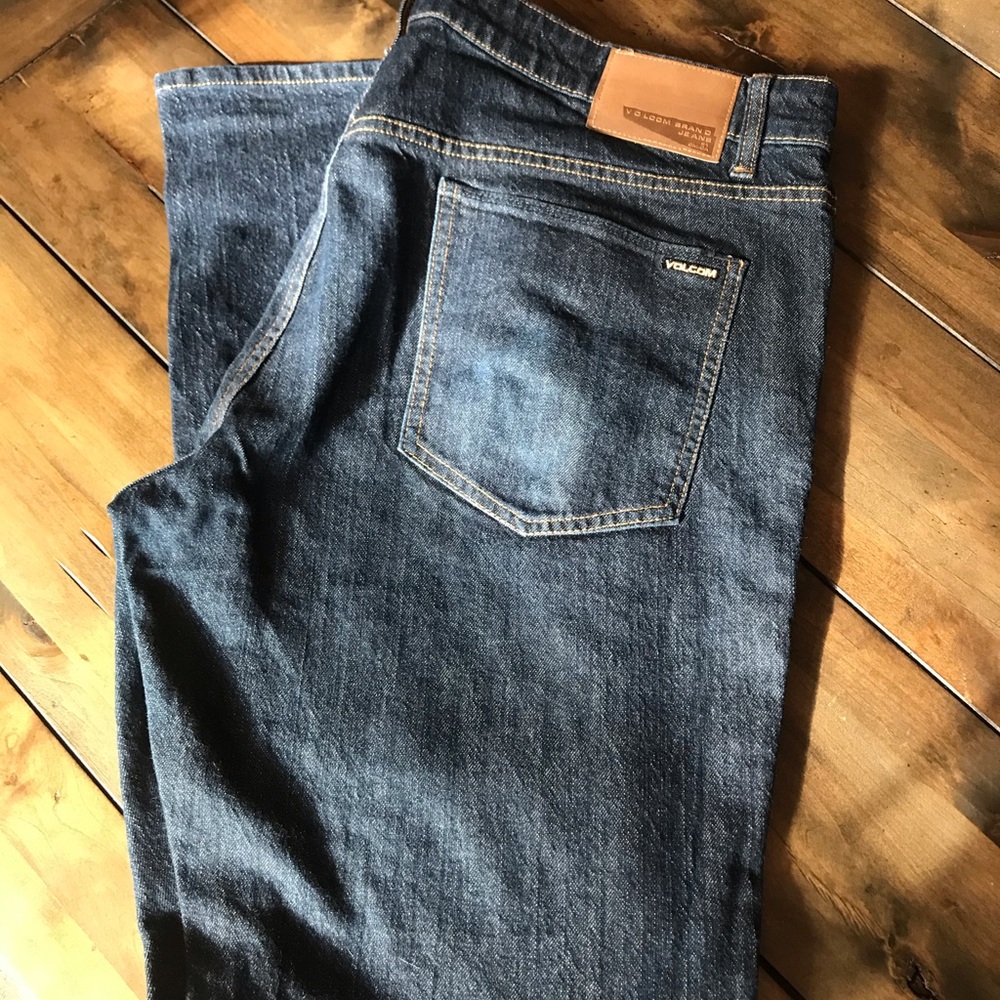 Volcom Volta slim straight jeans size 36 x 33